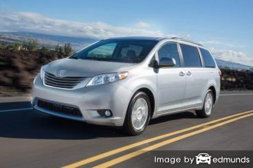 Insurance quote for Toyota Sienna in Columbus