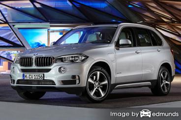 Insurance rates BMW X5 eDrive in Columbus