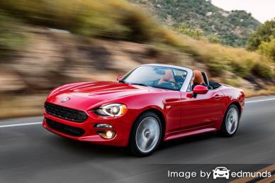 Insurance rates Fiat 124 Spider in Columbus