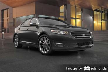 Insurance rates Ford Taurus in Columbus