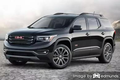 Insurance quote for GMC Acadia in Columbus