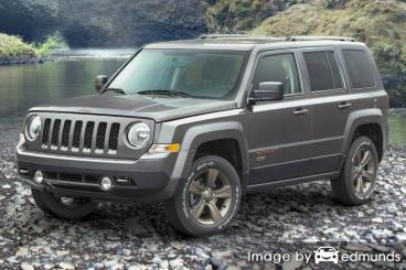 Insurance rates Jeep Patriot in Columbus