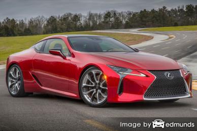 Insurance rates Lexus LC 500 in Columbus