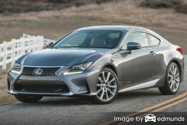 Insurance quote for Lexus RC 300 in Columbus