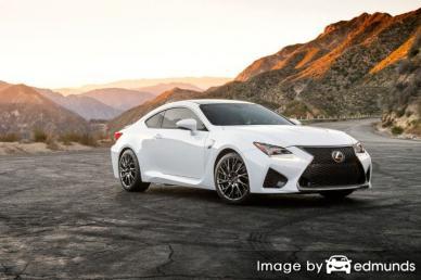 Insurance for Lexus RC F