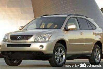 Insurance rates Lexus RX 400h in Columbus