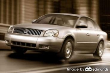 Insurance rates Mercury Montego in Columbus