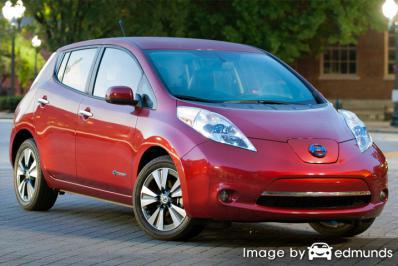 Insurance quote for Nissan Leaf in Columbus