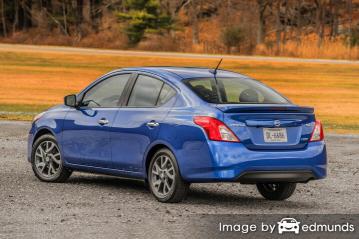 Insurance rates Nissan Versa in Columbus