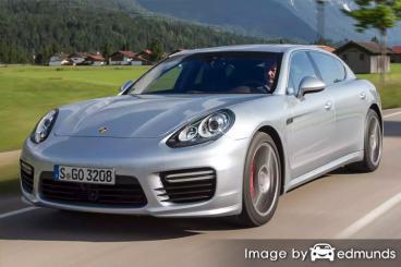 Insurance rates Porsche Panamera in Columbus