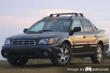 Insurance rates Subaru Baja in Columbus