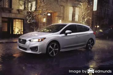 Insurance quote for Subaru Impreza in Columbus