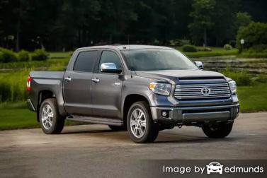 Insurance rates Toyota Tundra in Columbus